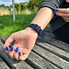 Strap-it Strap-it Bracelet nylon á boucle OnePlus Watch (bleu)