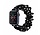 Strap-it Bracelet chouchou Apple Watch (noir à pois)