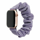 Strap-it Strap-it Bracelet chouchou Apple Watch (violet brillant)