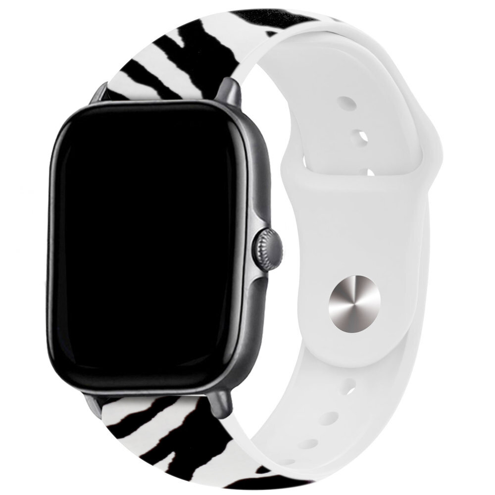 Strap-it Strap-it Bracelet Wild Zebra Amazfit GTS 3