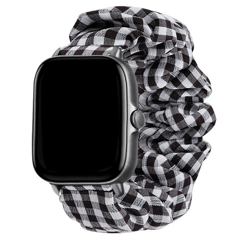 Strap-it Strap-it Bracelet chouchou Amazfit GTS 2 (carreaux) Strap-it Strap-it Bracelet chouchou Amazfit GTS 2 (carreaux)