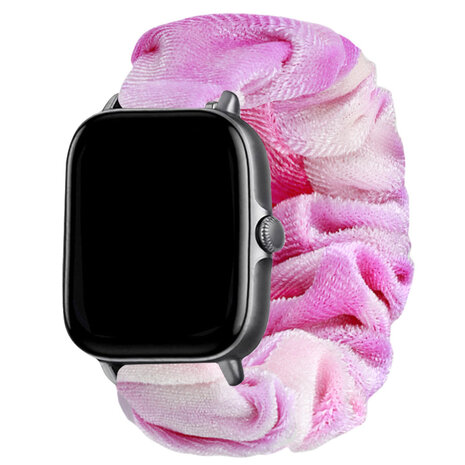 Strap-it Strap-it Bracelet chouchou Amazfit GTS 2 (mélange violet)