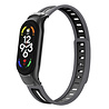Strap-it Strap-it Bracelet de sport avec cadre Xiaomi Mi Band 7 (gris/noir) Strap-it Strap-it Bracelet de sport avec cadre Xiaomi Mi Band 7 (gris/noir)