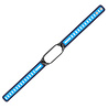Strap-it Strap-it Bracelet de sport avec cadre Xiaomi Mi Band 7 (bleu duo) Strap-it Strap-it Bracelet de sport avec cadre Xiaomi Mi Band 7 (bleu duo)