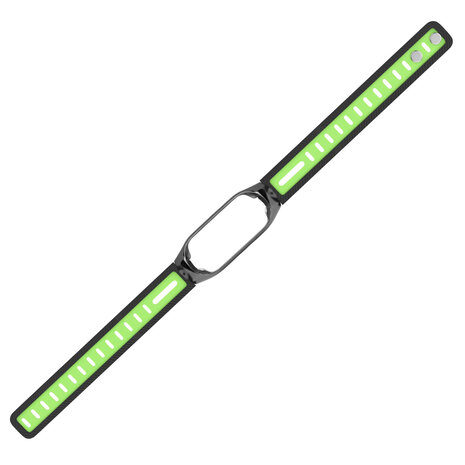 Strap-it Strap-it Bracelet de sport avec cadre Xiaomi Mi Band 7 (noir/vert) Strap-it Strap-it Bracelet de sport avec cadre Xiaomi Mi Band 7 (noir/vert)