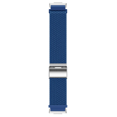 Strap-it Strap-it Bracelet tressé Huawei Watch Fit 2 (bleu)