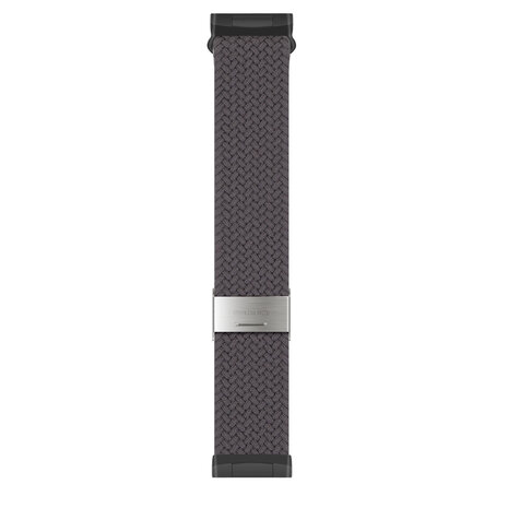Strap-it Strap-it Bracelet tressé réglable Fitbit Sense (gris foncé)