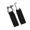 Strap-it Strap-it Bracelet corde en nylon Samsung Galaxy Watch 42mm (noir) Strap-it Strap-it Bracelet corde en nylon Samsung Galaxy Watch 42mm (noir)