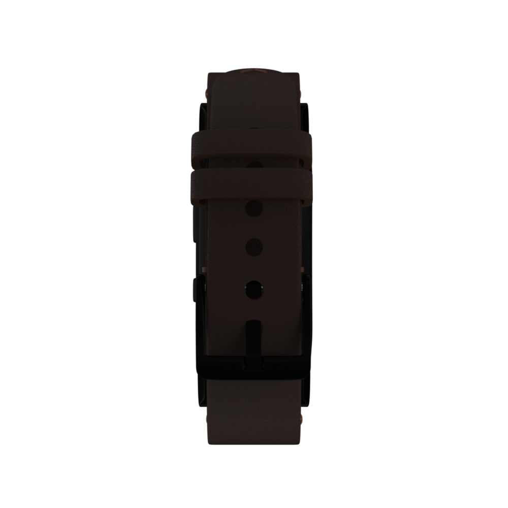 Strap-it Strap-it Bracelet cuir Samsung Gear Fit 2 (Pro) (marron)