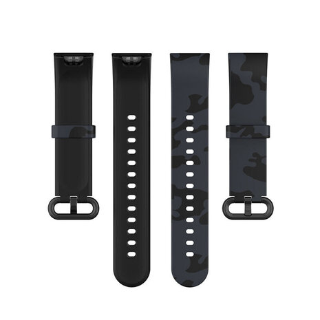 Strap-it Strap-it Bracelet Camo grey Xiaomi Mi Watch Lite Strap-it Strap-it Bracelet Camo grey Xiaomi Mi Watch Lite