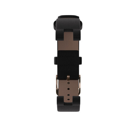Strap-it Strap-it Bracelet cuir Garmin Lily (noir)