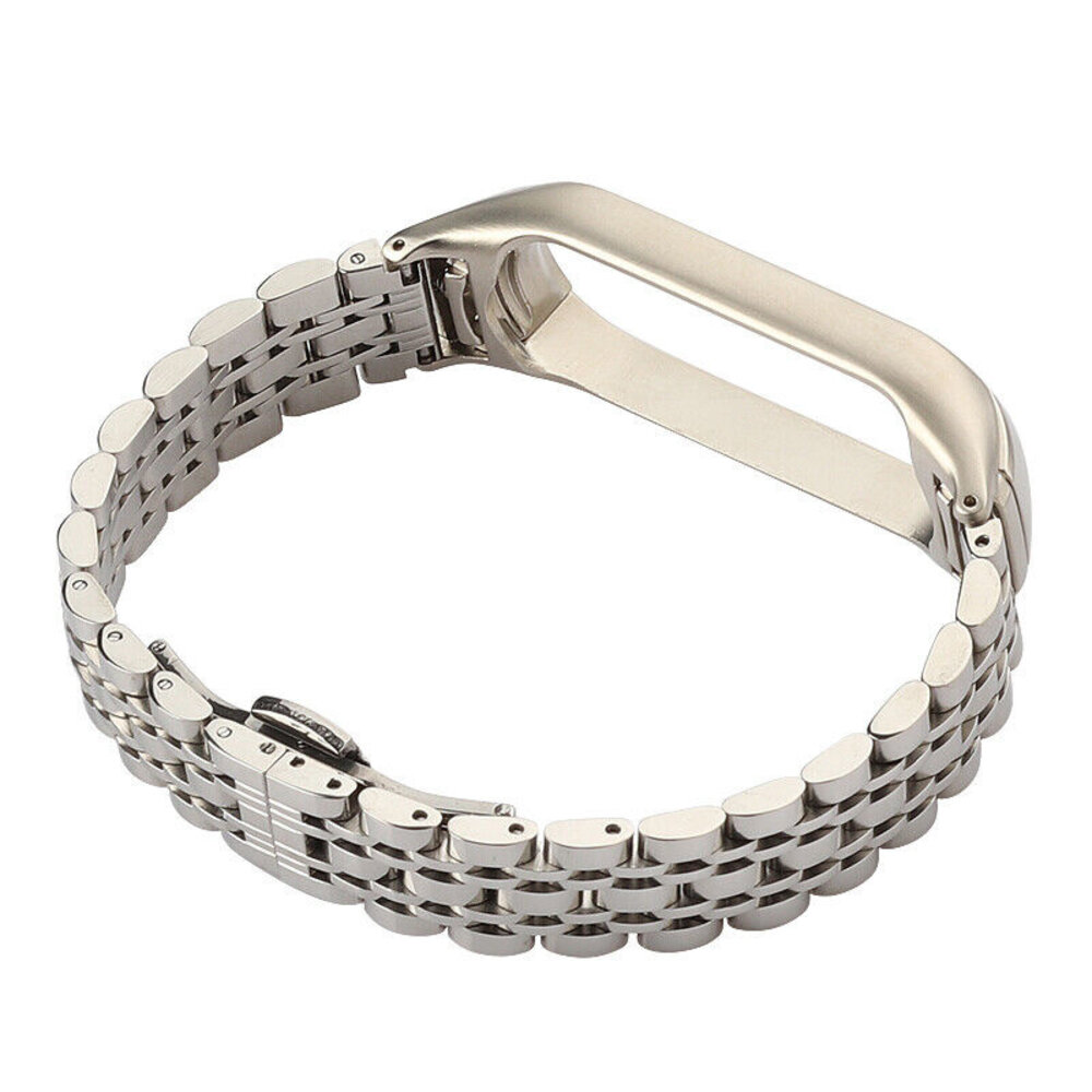 Strap-it Strap-it Bracelet en métal Xiaomi Mi Band 7 (argent) Strap-it Strap-it Bracelet en métal Xiaomi Mi Band 7 (argent)
