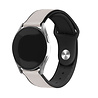 Strap-it Strap-it rBacelet cuir hybride Samsung Galaxy Watch 3 41mm (blanc) Strap-it Strap-it rBacelet cuir hybride Samsung Galaxy Watch 3 41mm (blanc)