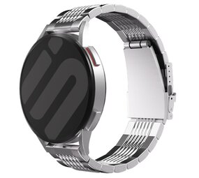 Strap-it Bracelet luxe à maillons acier Polar Unite (argent)