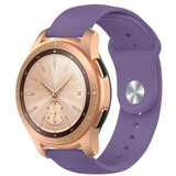 Strap-it Bracelet sport Samsung Galaxy Watch 42mm (violet clair)