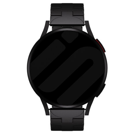 Strap-it Strap-it Bracelet titane Butterfly Amazfit GTR 3 (Pro) (noir)