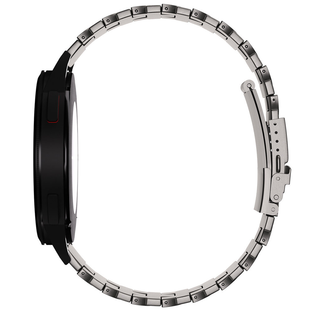 Strap-it Strap-it Bracelet titane Butterfly Xiaomi Watch S1 (graphite)