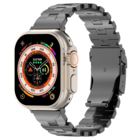 Strap-it Strap-it Bracelet titane Butterfly Apple Watch (graphite)