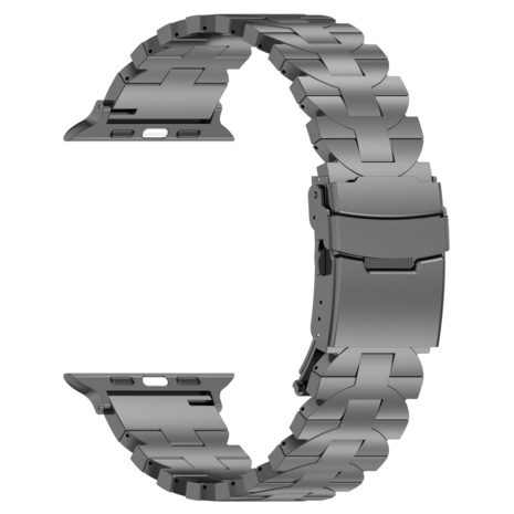 Strap-it Strap-it Bracelet titane Butterfly Apple Watch (graphite)