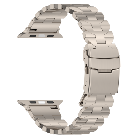 Strap-it Strap-it Bracelet titane Butterfly Apple Watch (titanium)