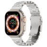 Strap-it Strap-it Bracelet titane Butterfly Apple Watch (argent) Strap-it Strap-it Bracelet titane Butterfly Apple Watch (argent)