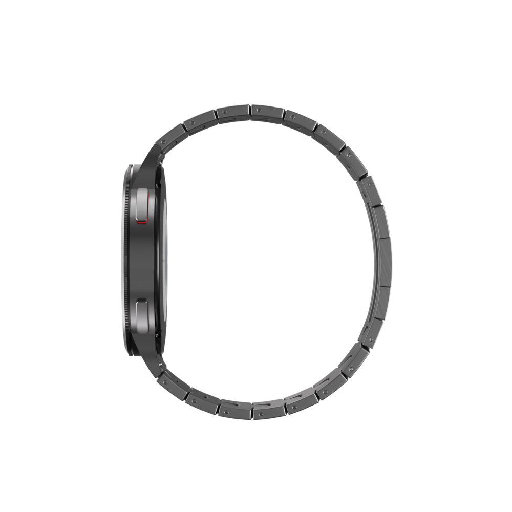 Strap-it Strap-it Bracelet titane grain (fermoir plat) Samsung Gear S3 (graphite)