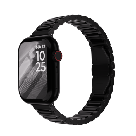 Strap-it Strap-it Bracelet titane Premium Apple Watch (noir) Strap-it Strap-it Bracelet titane Premium Apple Watch (noir)