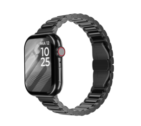 Strap-it Bracelet titane Premium Apple Watch (graphite)