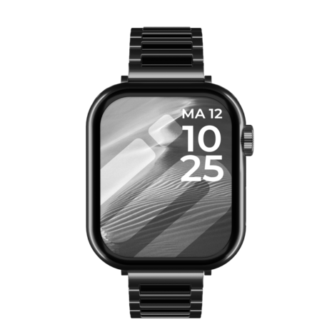 Strap-it Strap-it Bracelet titane Premium Apple Watch (graphite)