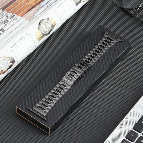 Strap-it Strap-it Bracelet titane Premium Apple Watch (graphite)