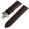Strap-it Strap-it Bracelet cuir de luxe Xiaomi Amazfit Bip (marron foncé) Strap-it Strap-it Bracelet cuir de luxe Xiaomi Amazfit Bip (marron foncé)