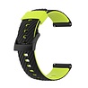 Strap-it Strap-it Bracelet silicone Suunto 7 (vert clair/noir) Strap-it Strap-it Bracelet silicone Suunto 7 (vert clair/noir)