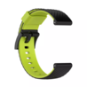 Strap-it Strap-it Bracelet silicone Suunto 7 (vert clair/noir) Strap-it Strap-it Bracelet silicone Suunto 7 (vert clair/noir)