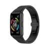 Strap-it Strap-it Bracelet en métal Huawei Band 6 (noir) Strap-it Strap-it Bracelet en métal Huawei Band 6 (noir)