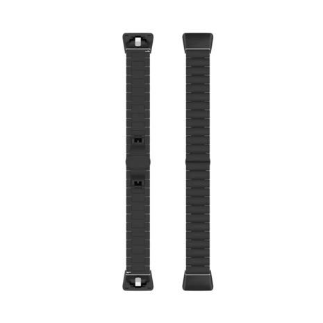 Strap-it Strap-it Bracelet en métal Huawei Band 6 (noir) Strap-it Strap-it Bracelet en métal Huawei Band 6 (noir)