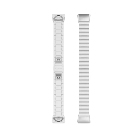 Strap-it Strap-it Bracelet en métal Huawei Band 6 (argent)