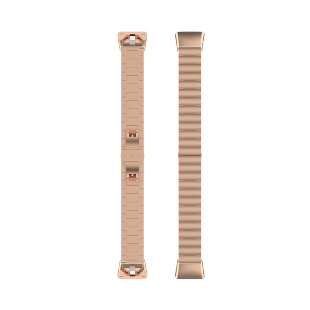 Strap-it Strap-it Bracelet en métal Huawei Band 6 (or rose) Strap-it Strap-it Bracelet en métal Huawei Band 6 (or rose)