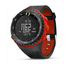 Strap-it Bracelet sport Suunto Core (noir/rouge)