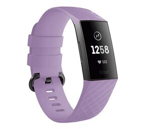 Strap-it Bracelet silicone Fitbit Charge 3/4 (lila)