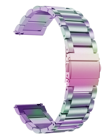 Strap-it Strap-it Bracelet acier Polar Vantage M (arc-en-ciel) Strap-it Strap-it Bracelet acier Polar Vantage M (arc-en-ciel)