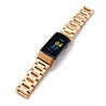 Strap-it Strap-it Bracelet en métal Fitbit Charge 5 (or rose) Strap-it Strap-it Bracelet en métal Fitbit Charge 5 (or rose)