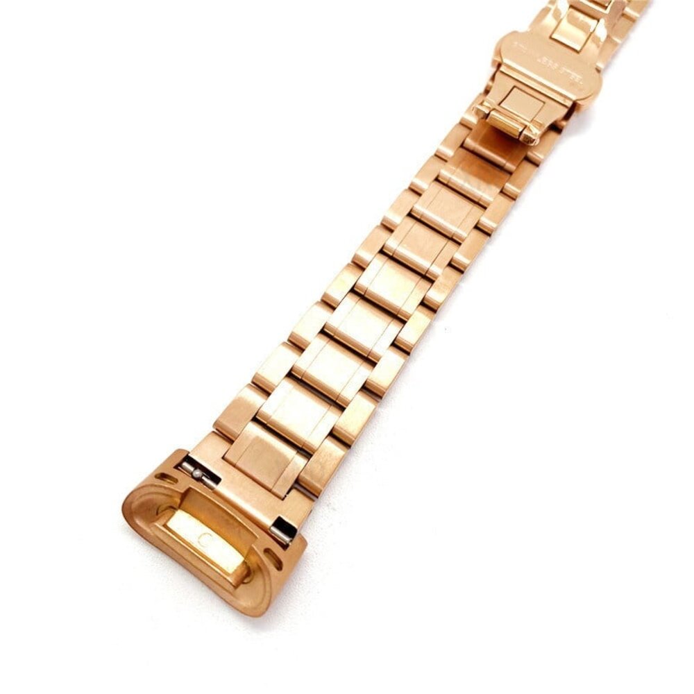 Strap-it Strap-it Bracelet en métal Fitbit Charge 5 (or rose)