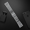 Strap-it Strap-it Bracelet acier de luxe Huawei Watch GT 2 (argent/noir) Strap-it Strap-it Bracelet acier de luxe Huawei Watch GT 2 (argent/noir)