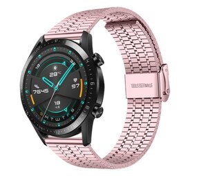Strap-it Bracelet acier de luxe Huawei Watch GT 2 (rose)