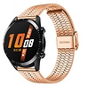 Strap-it Strap-it Bracelet acier de luxe Huawei Watch GT 2 (rosé or)