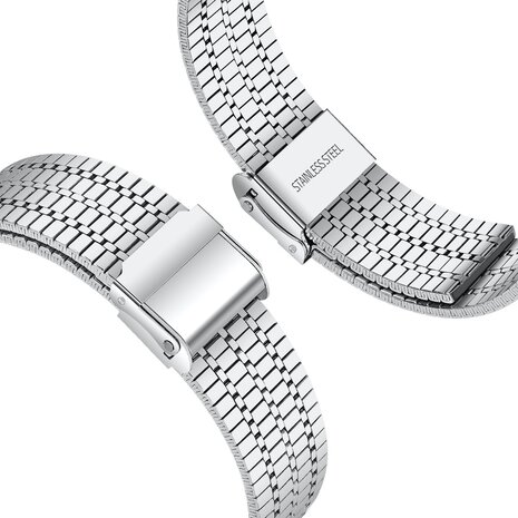 Strap-it Strap-it Bracelet acier de luxe Huawei Watch GT 2 (argent)