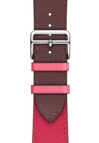 Strap-it Strap-it Bracelet cuir Huawei Watch GT 2 (rose vif/rougemarron)