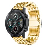 Strap-it Bracelet acier dragon Honor Magic Watch 2 (or) Strap-it Bracelet acier dragon Honor Magic Watch 2 (or)