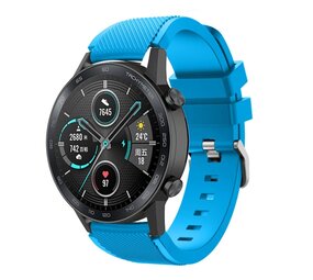 Strap-it Bracelet silicone Honor Magic Watch 2 (bleu clair)