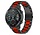 Strap-it Bracelet acier Honor Magic Watch 2 (noir/rouge)